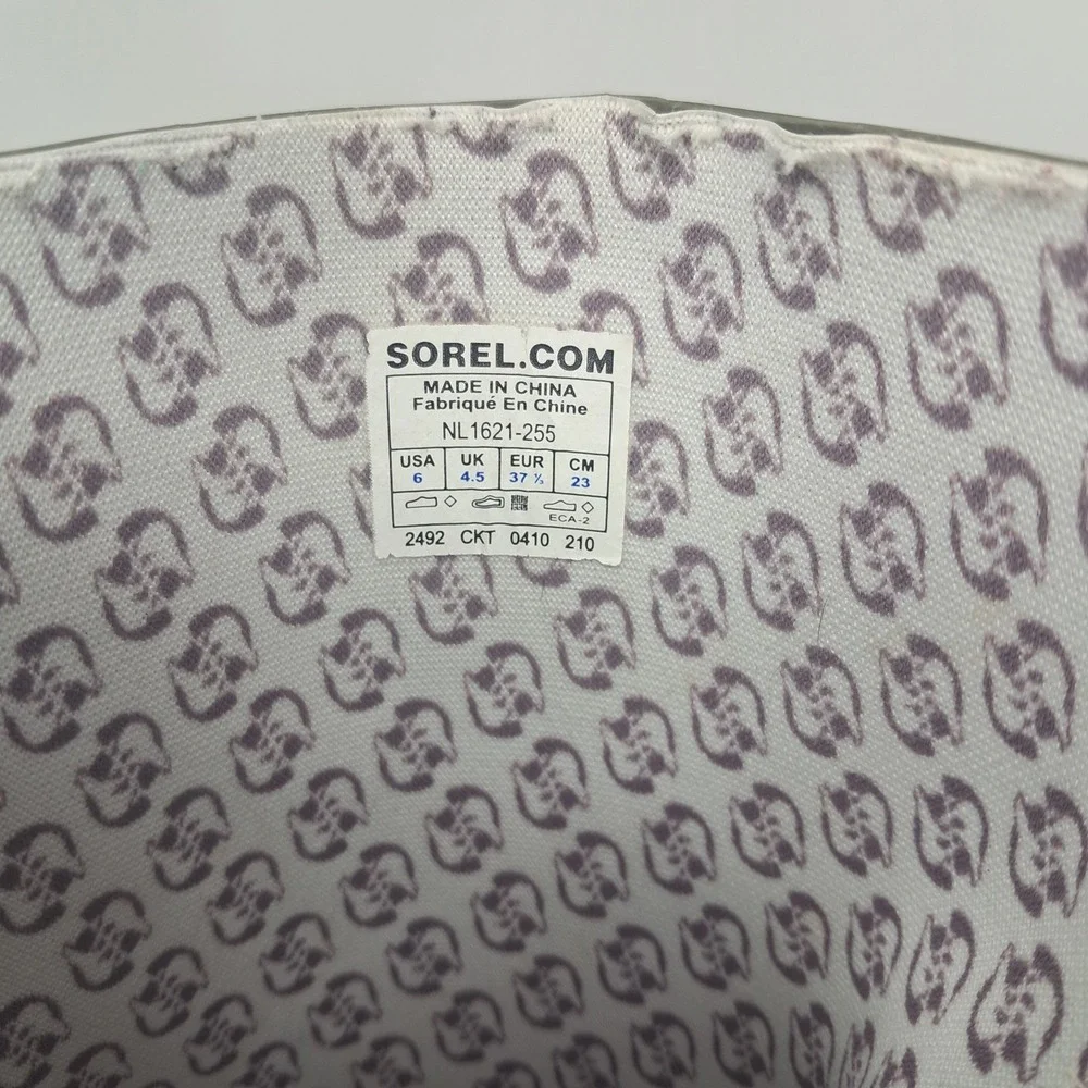 Sorel Sorellington Rain Boots NL1621-255 Rubber Women's size‎ 6